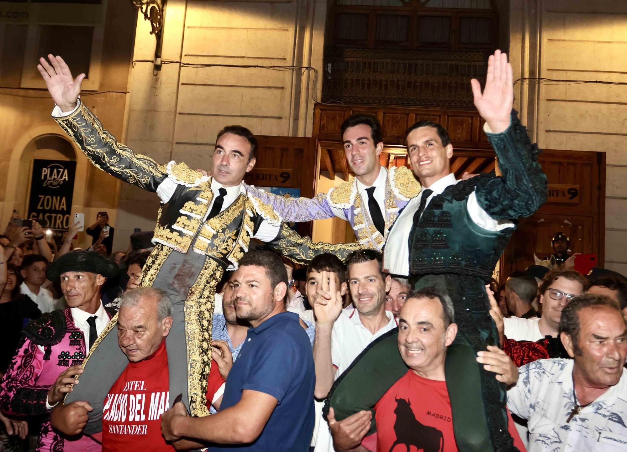 Ponce se despide por la puerta grande en la Feria de Hogueras de Alicante 2024