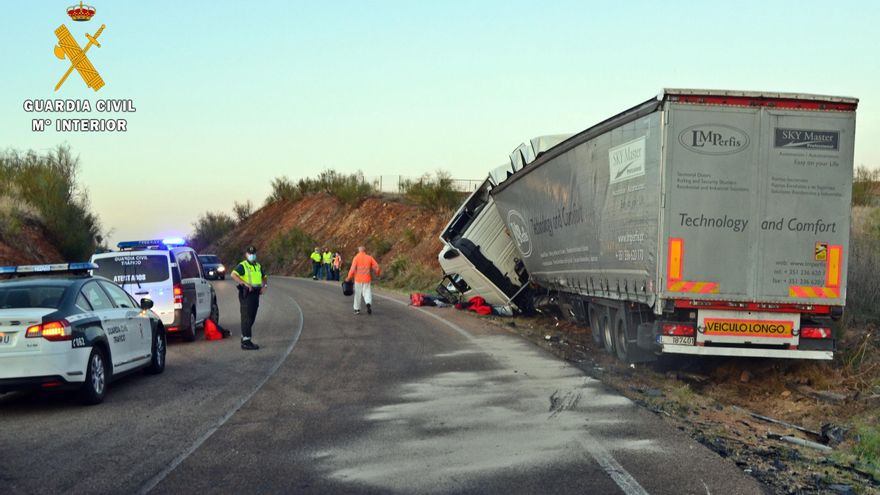 La Guardia Civil investiga al conductor de un camión por un accidente en el que falleció un vecino de Don Benito