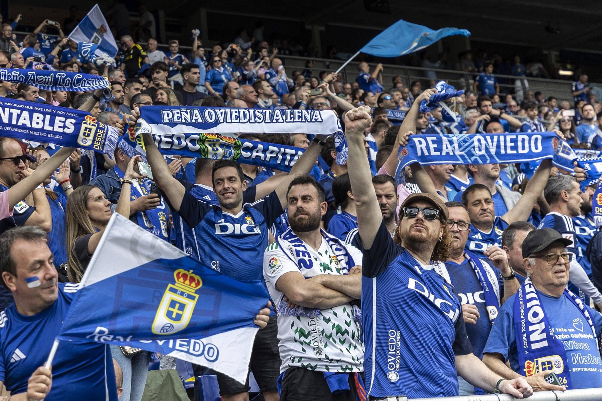 EN IMÁGENES: Así ha sido el Real Oviedo - Espanyol