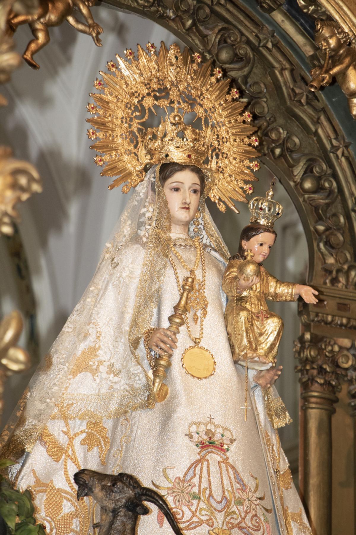 Imagen de Nuestra Señora de Chilla de Candeleda, Ávila.