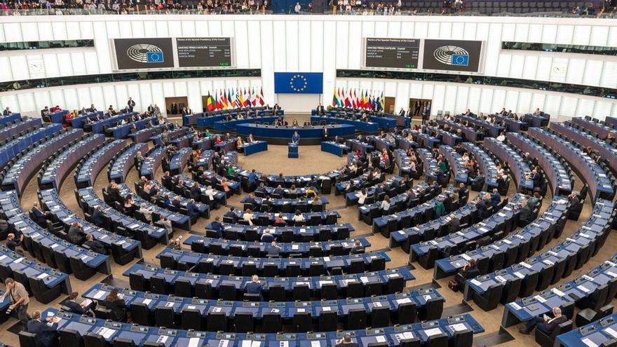 El Parlamento Europeo, en imagen de archivo. | ÁLEX FLORES /EUROPA PRESS
