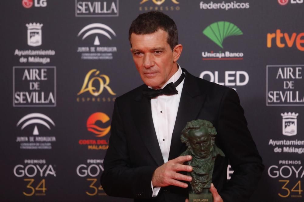 Antonio Banderas, Goya a Mejor Actor por 'Dolor y Gloria'.