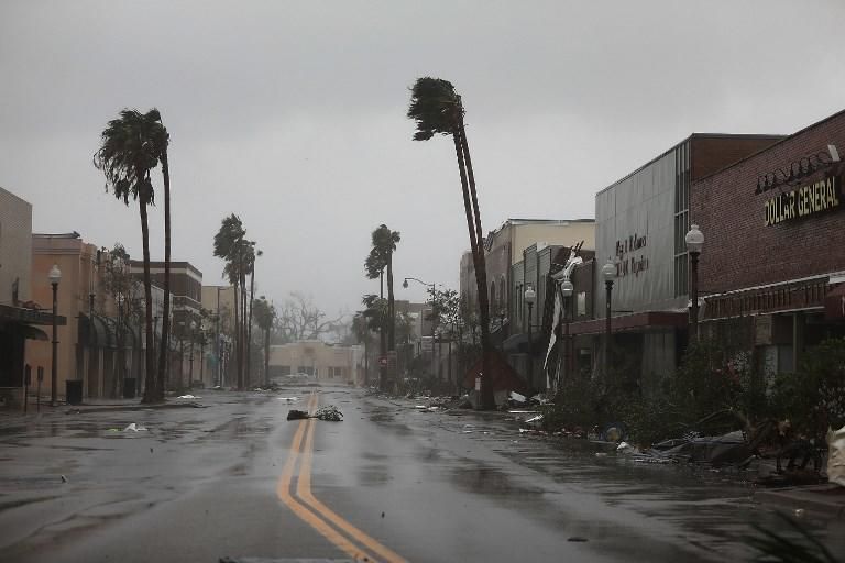 El huracán Michael toca tierra en Florida