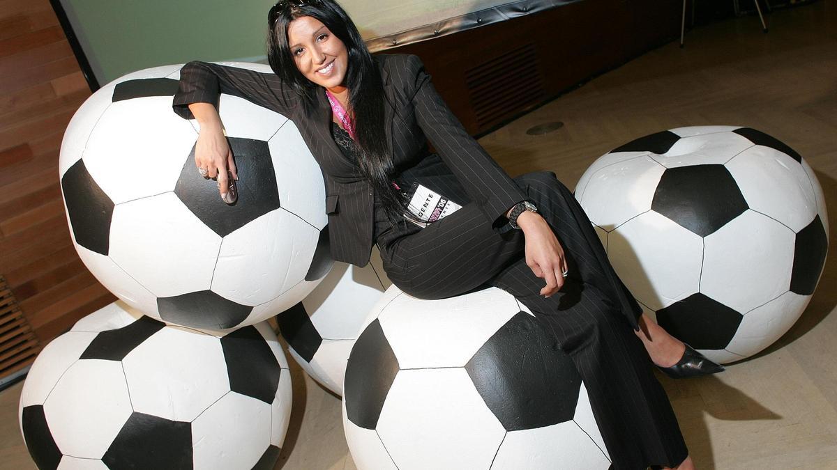 La televisiva y agente de futbolistas Nuria Bermúdez.