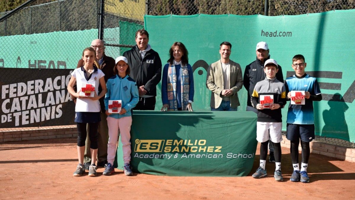 Luca Daraban i Nonna de Ribot, campions de Catalunya aleví