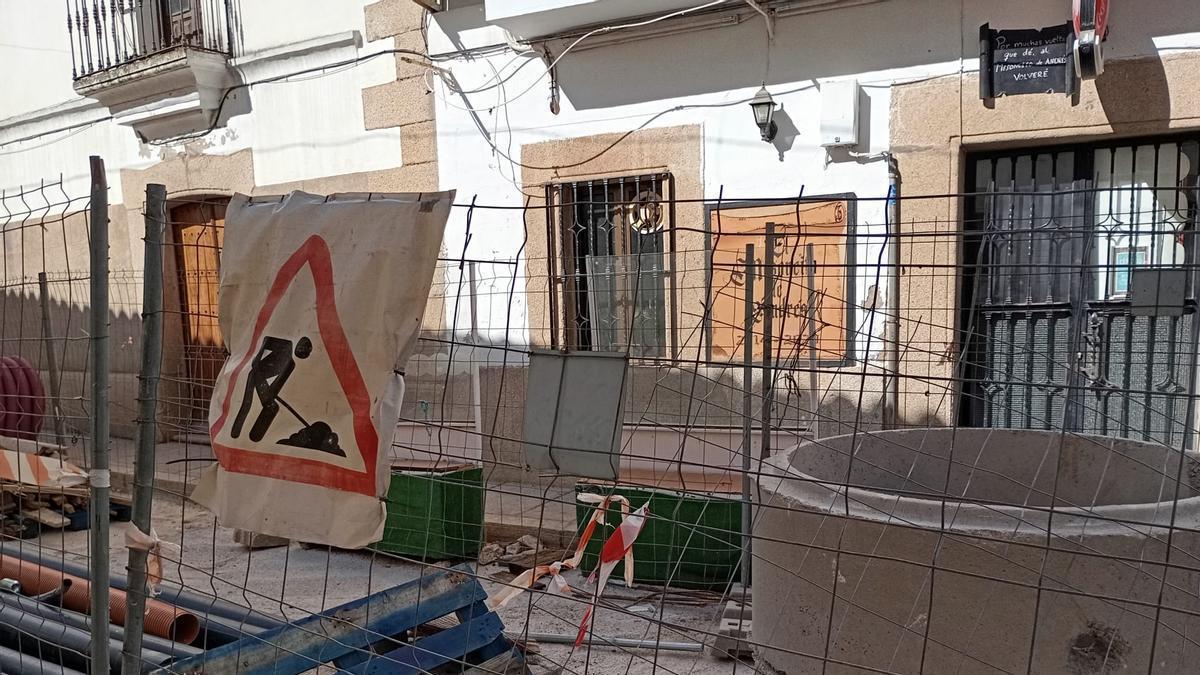Fotogalería | Quejas por las obras del colector general de Malpartida de Cáceres
