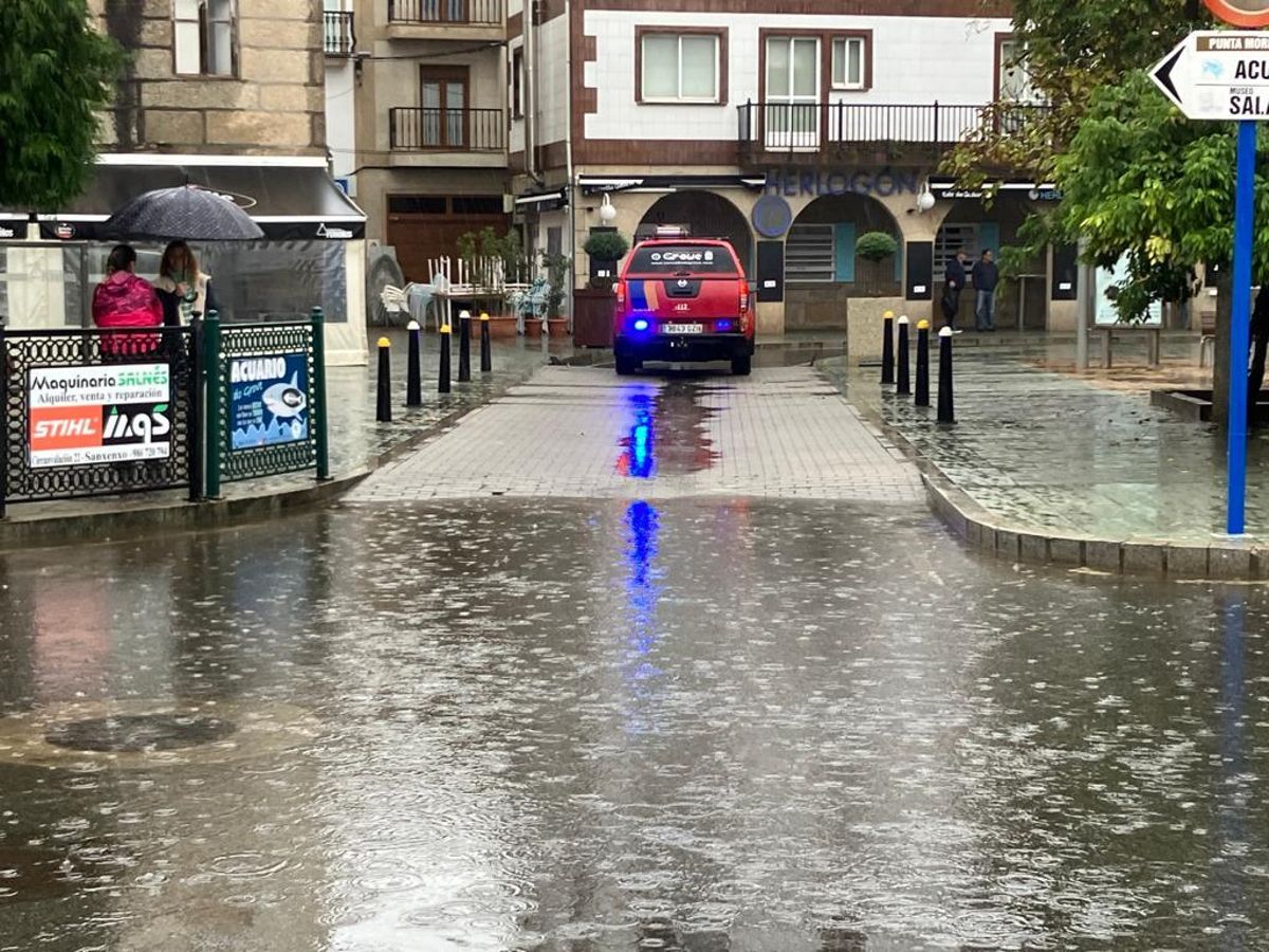Inundaciones en O Grove.