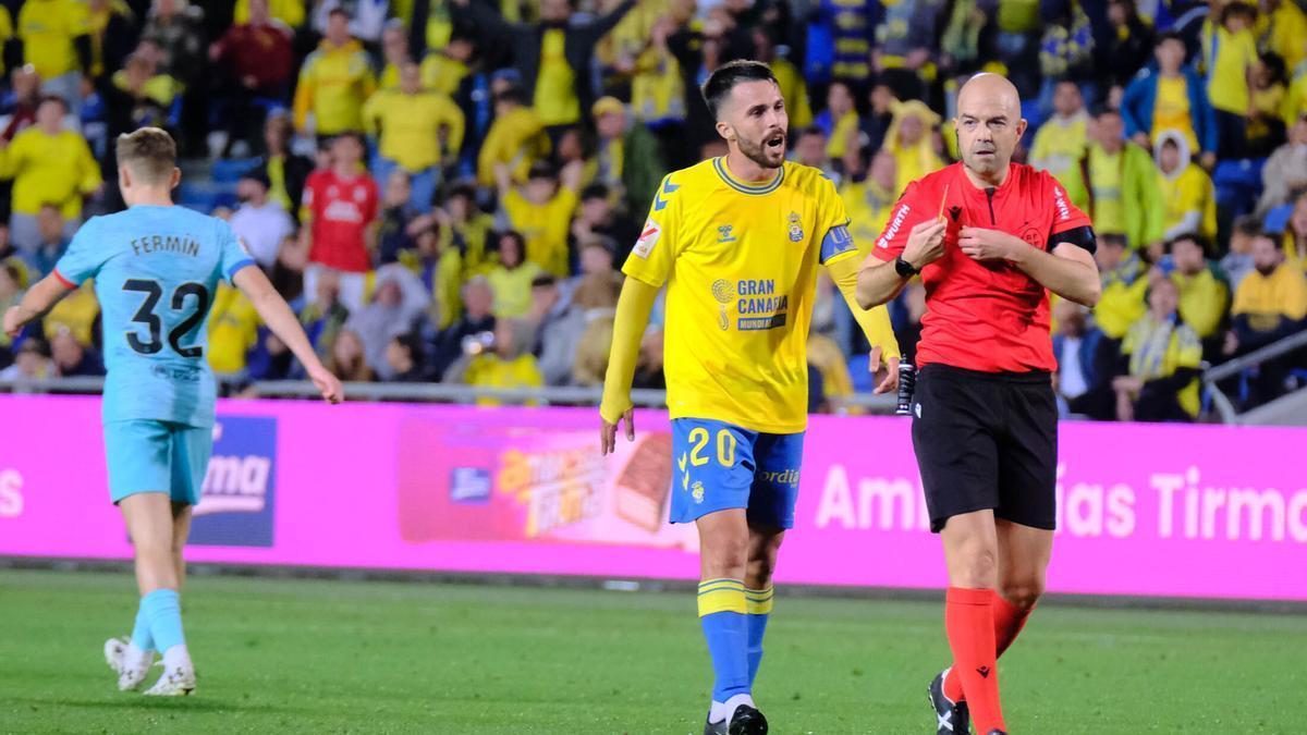 El monumental enfado de Kirian tras el partido ante el Barça