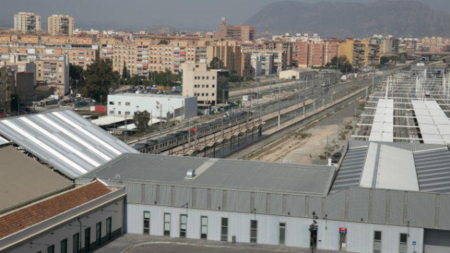 La estación de tren de Alicante