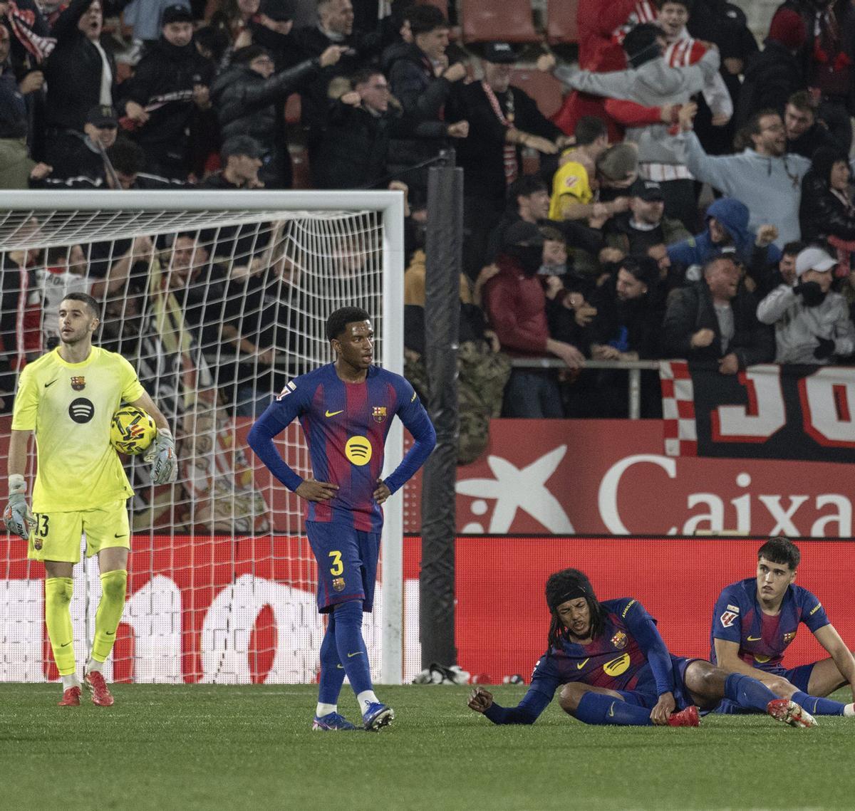 El Barça s’enfonsa a Girona