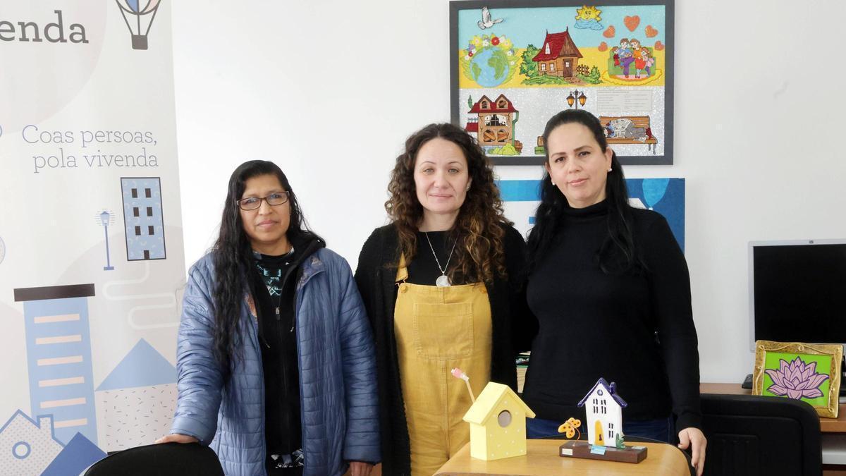 Estela, Ana y Mayhreth. / Marta G. Brea