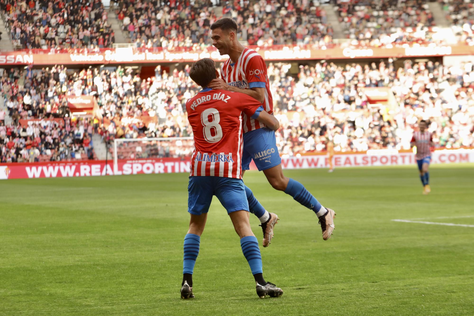 Así fue el encuentro entre el Sporting y el Granada