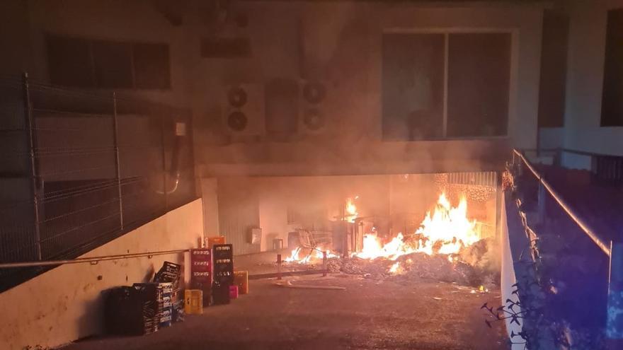 Así fue el desalojo del hotel de Dénia por un incendio