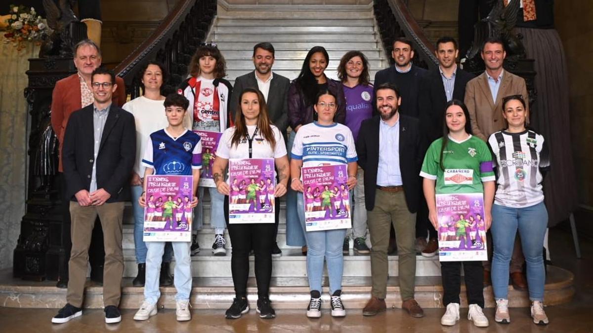 Presentación Torneig Ciutat de Palma per la Igualtat de fútbol sala