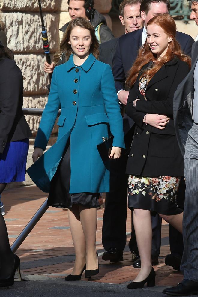 La princesa Alexandra de Hannver en el Día Nacional de Mónaco