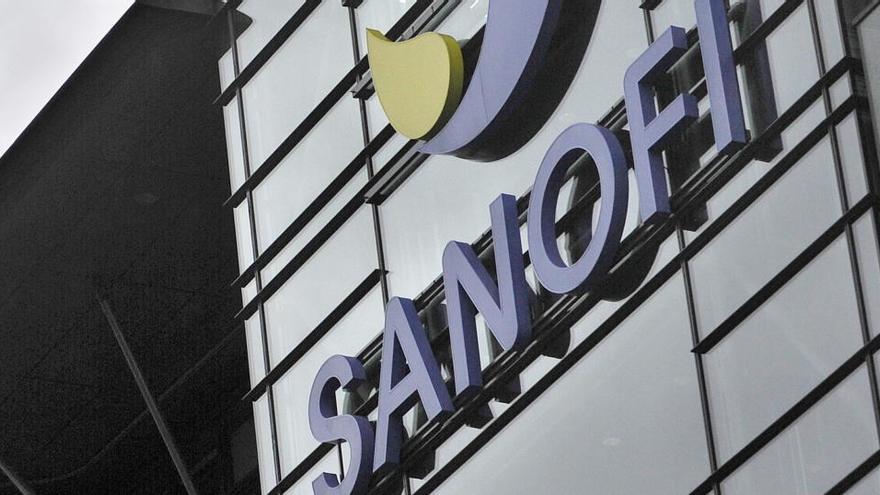 Una oficina de Sanofi en París.