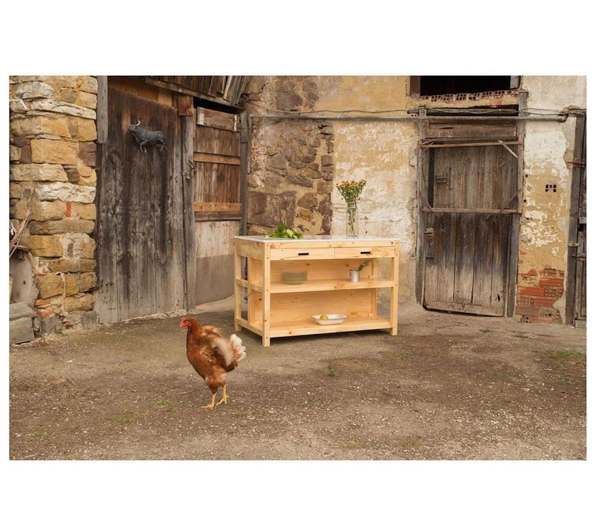Okappi (muebles de madera reciclada)