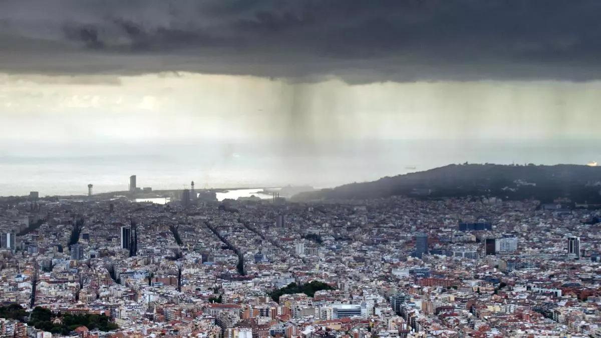 Lluvias en Barcelona y Catalunya