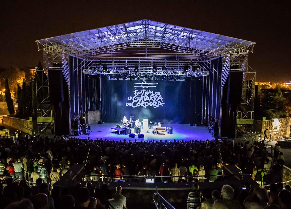Concierto durante una edición pasada del Festival de la Guitarra.