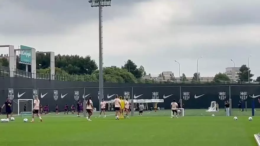 El Barça prepara el partido frente al Eibar