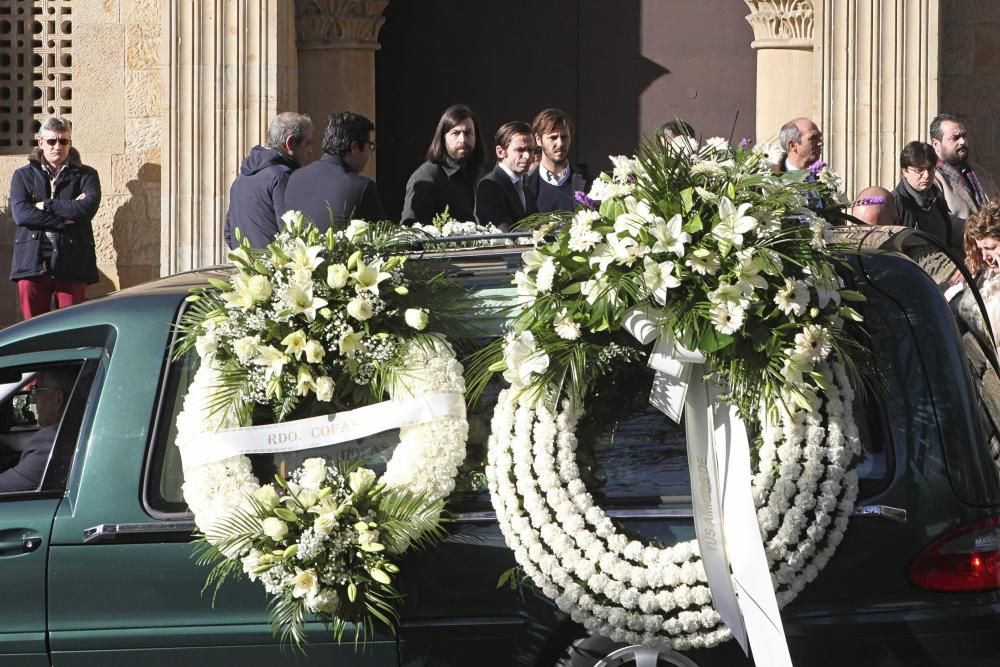 Funeral por Juan Fombona, el joven atropellado en Somió