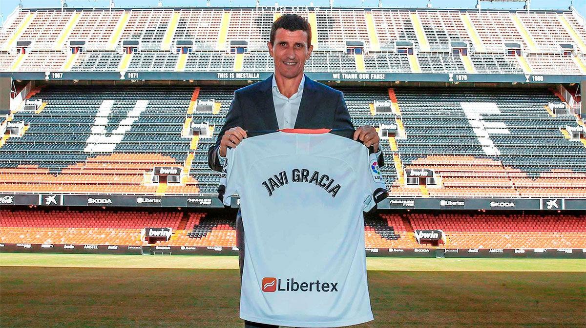 Javi Gracia: Estoy orgulloso de entrenar a un club como el Valencia