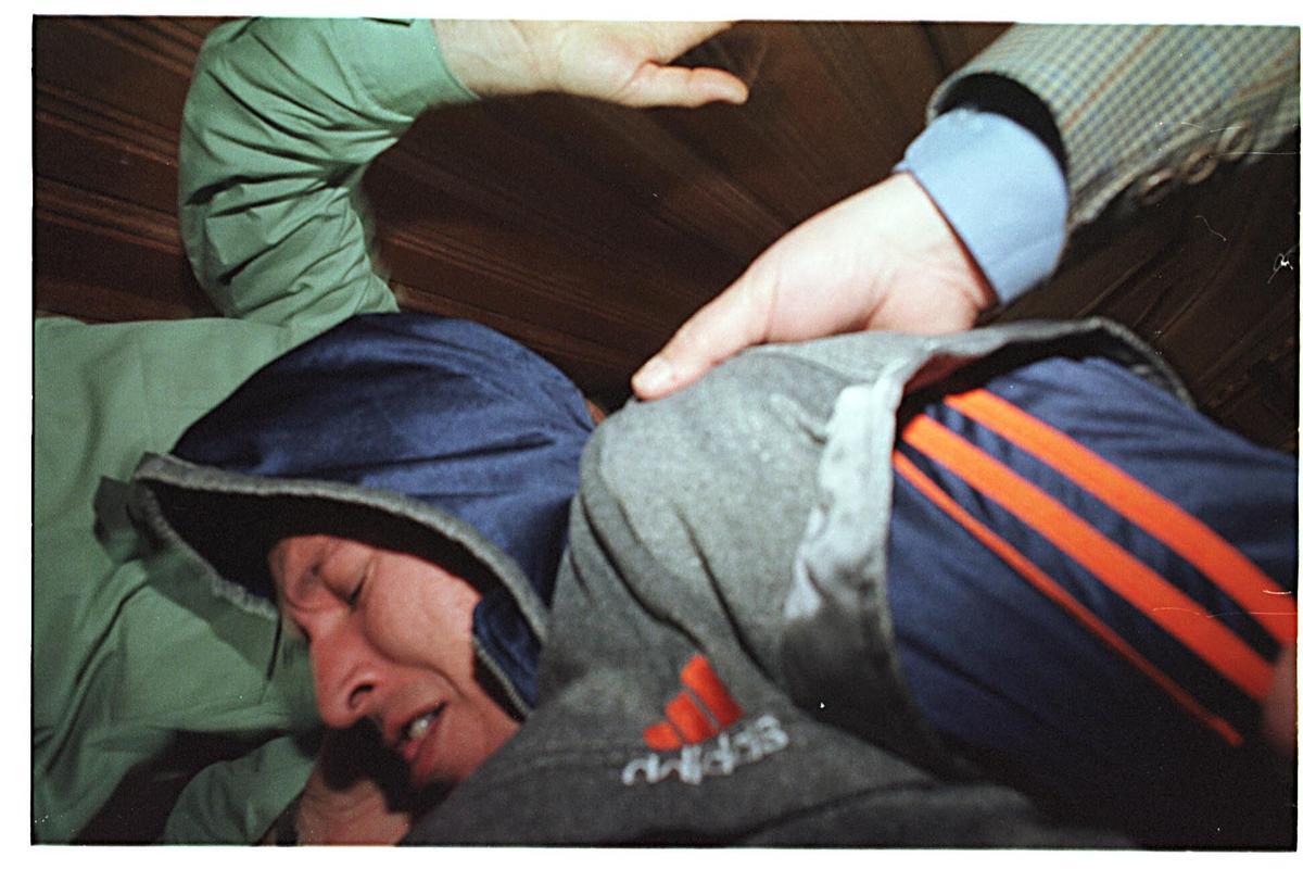 Barcelona, 19/04/1999. Imagen de archivo del juicio celebrado en la sala del Tribunal Superior de Justicia de Catalunya contra Dino Marcello Miller por dejar tetrapléjico a José Gilart, que salió sin cargos del caso Snoopy.