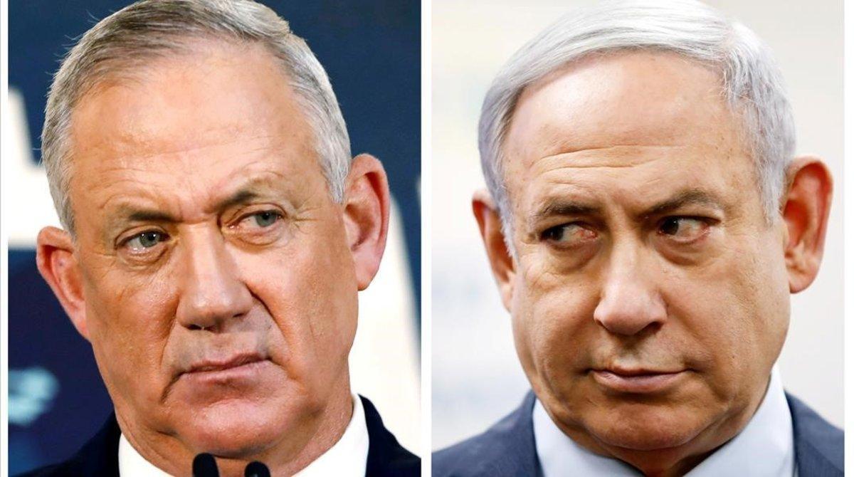 zentauroepp52578084 file photo  a combination picture shows benny gantz  leader 200301161431