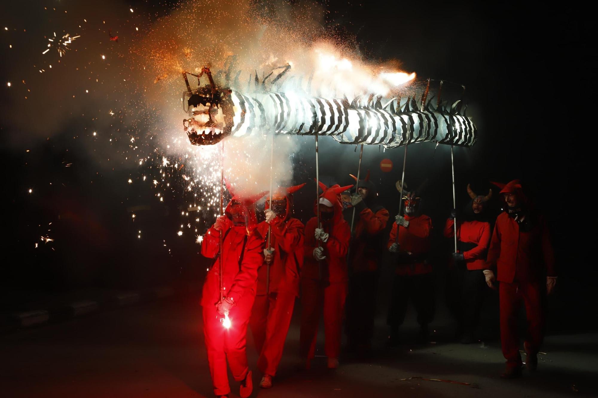 La Cavalcada del Foc, en imágenes