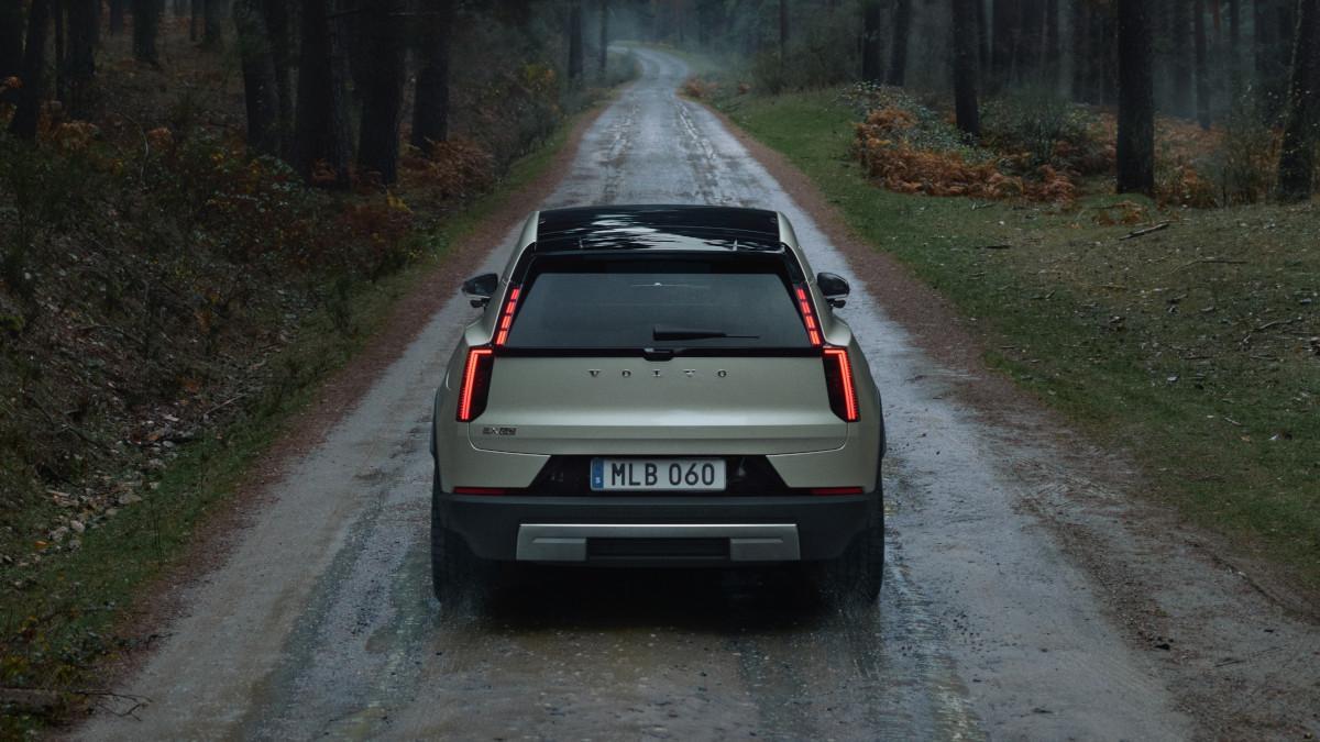 El color Frost green es exclusivo del Volvo EX60 Cross Country.