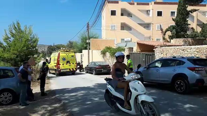 Varios heridos y detenidos en la fiesta ilegal en sa Torre den Rovira, en Ibiza