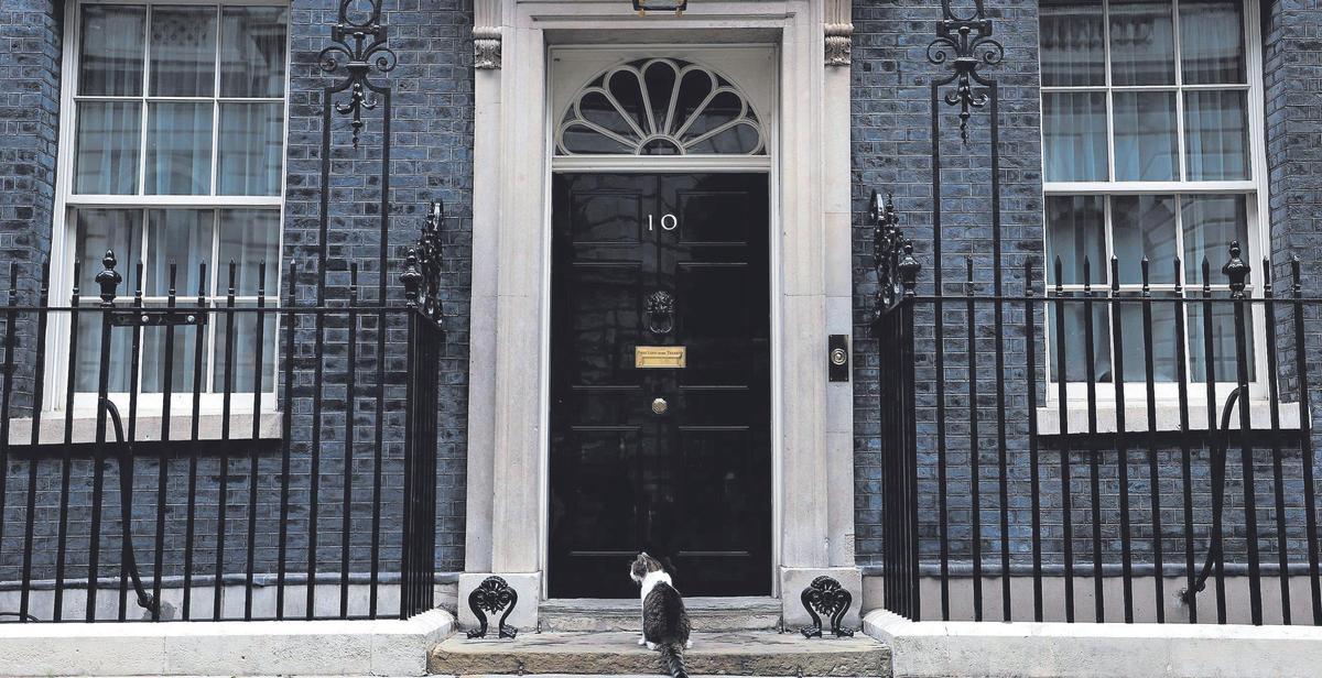 El número 10 de Downing Street, la casa del primer ministro británico