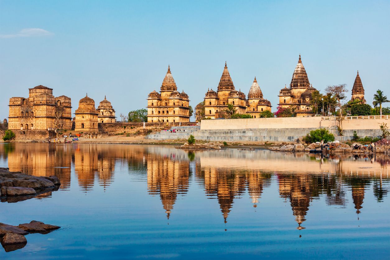 Cenotafios de Orchha.