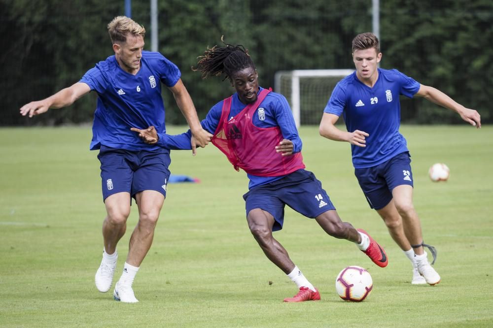 Entrenamiento del Oviedo