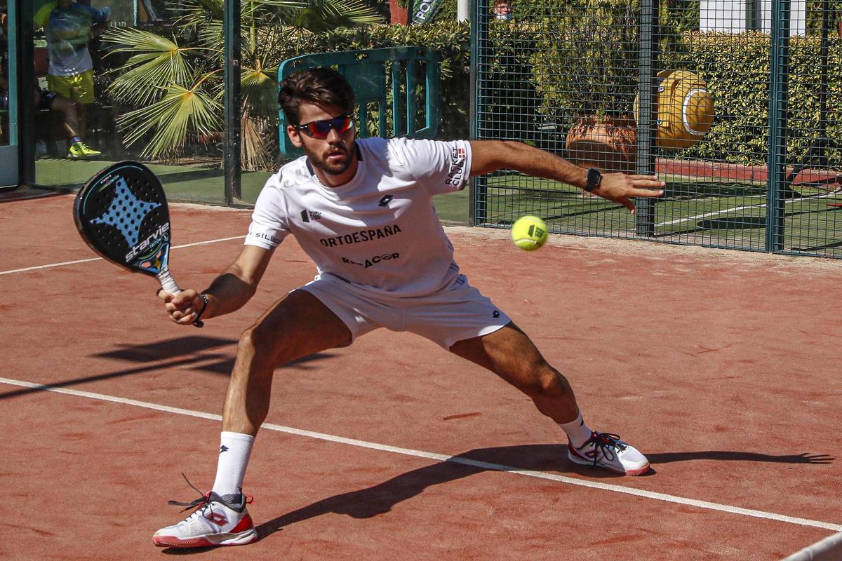 Javi Garrido, durante un torneo en Córdoba.