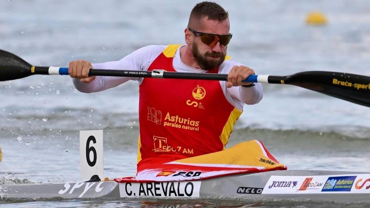 Carlos Arévalo asegura su primera final en el Campeonato de Europa de piragüismo