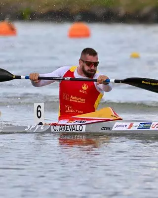 Carlos Arévalo asegura su primera final en el Campeonato de Europa de piragüismo