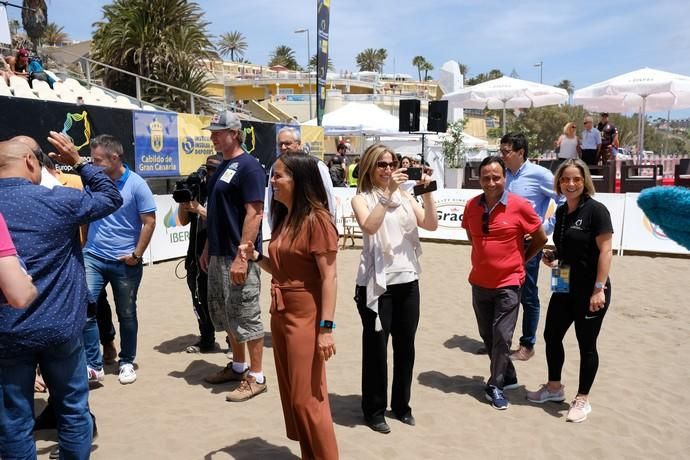 San Bartolomé de Tirajana. Presentación Copa del Rey de voley playa  | 25/04/2019 | Fotógrafo: José Carlos Guerra