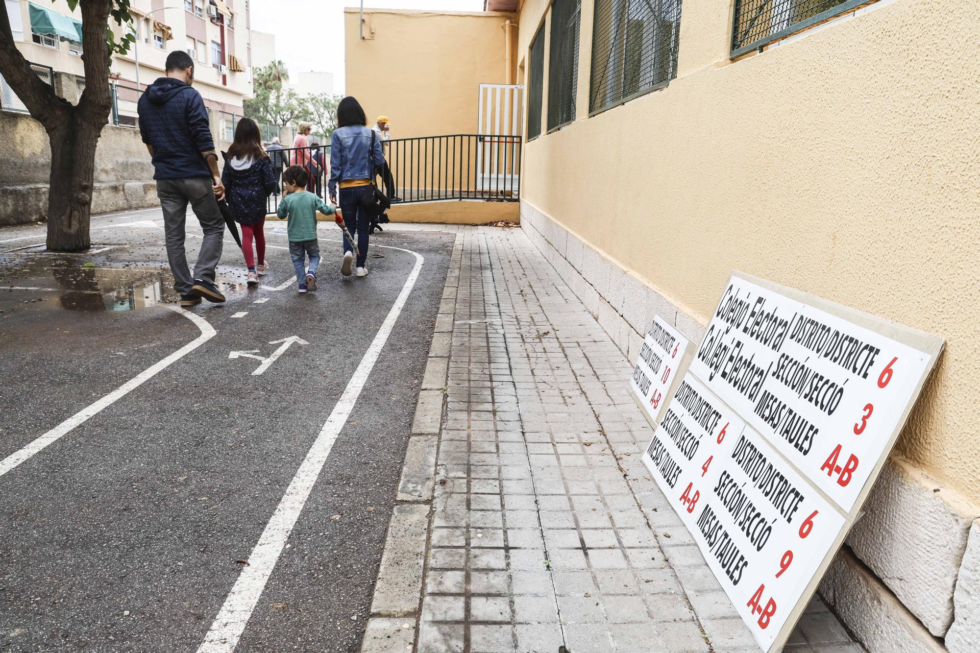 La jornada electoral del 28M en Alicante