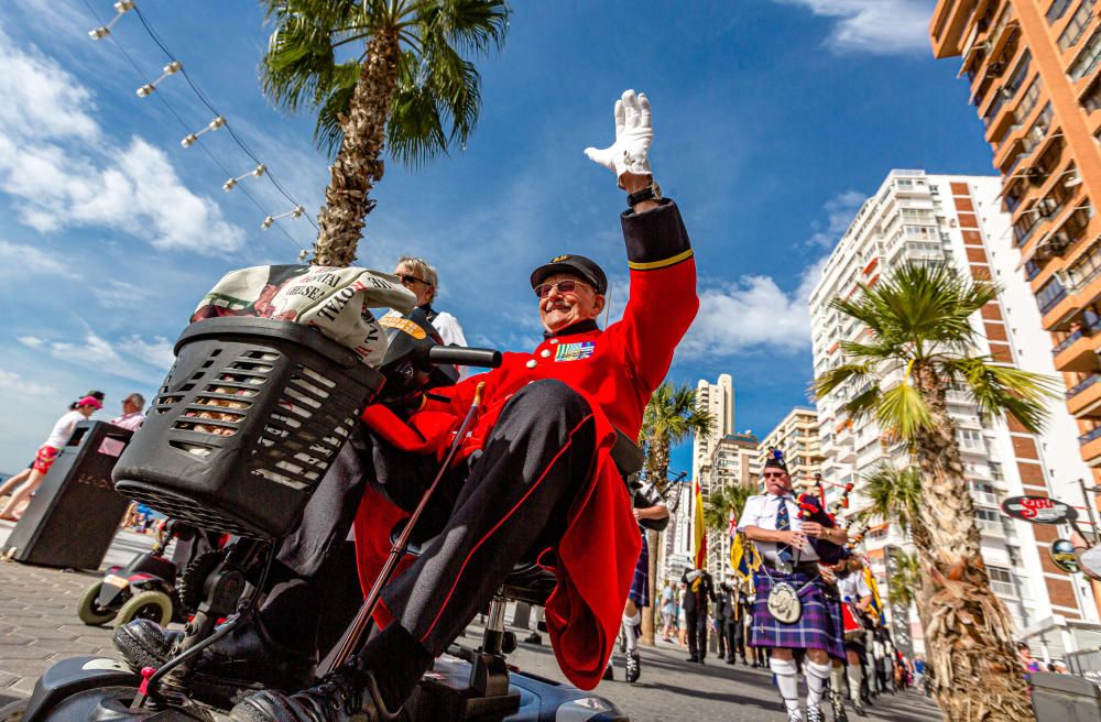 La Royal British Legion celebra un año más un desfile en honor a los soldados que murieron en la Primera Guerra Mundial