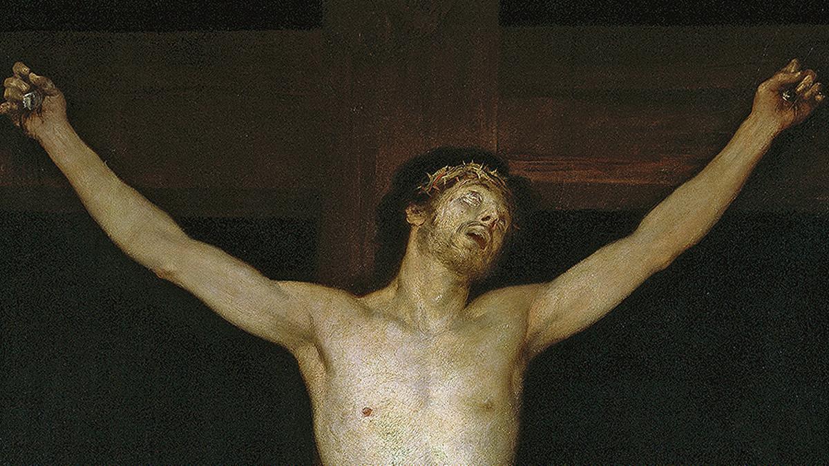 'Cristo crucificado'. Francisco de Goya (1780). Óleo sobre lienzo. Museo del Prado. Madrid