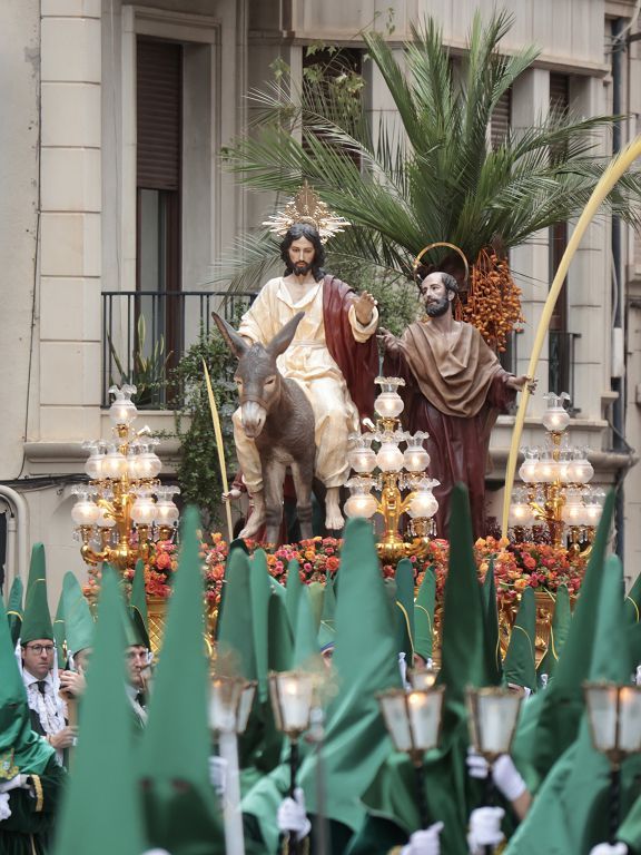 Así fue la procesión de la Esperanza este Domingo de Ramos en Murcia