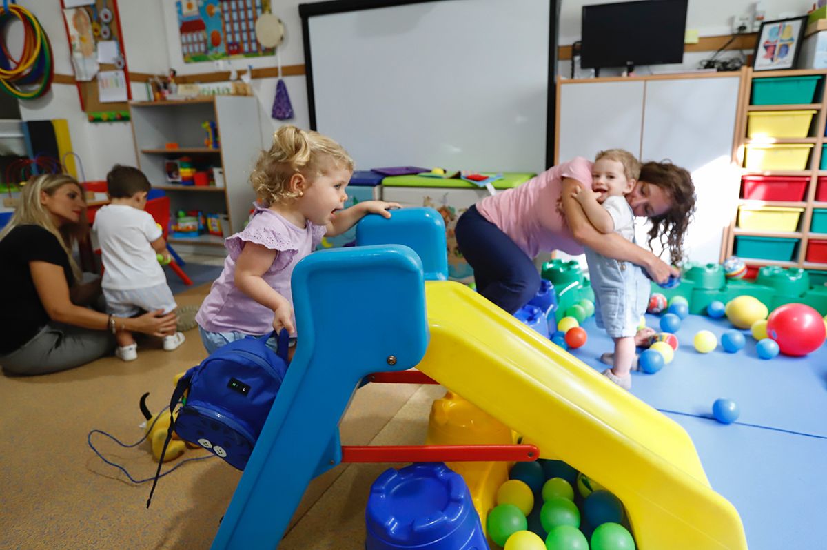 Primer día de clase en las escuelas infantiles