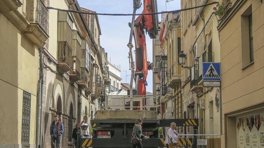 Los comerciantes de Parras se quejan por el cierre de la calle