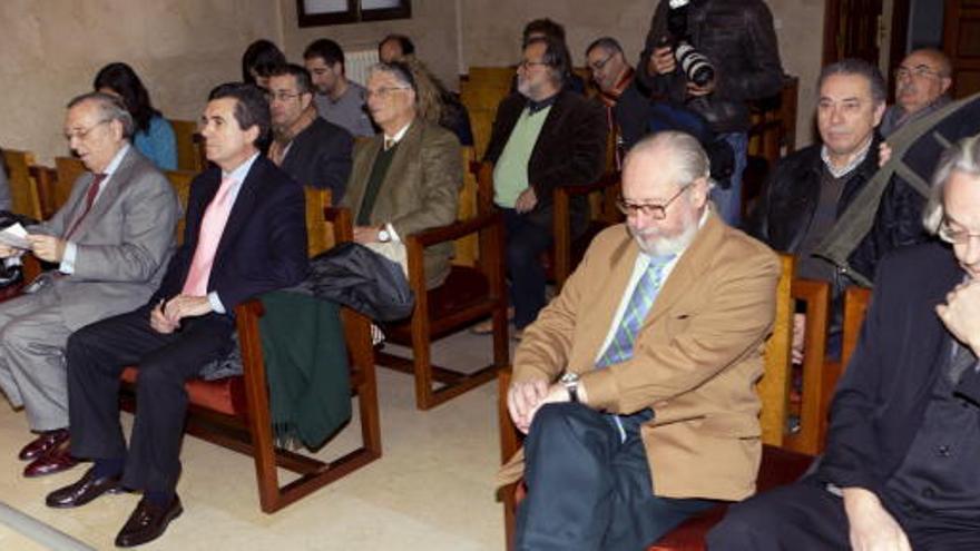 El exministro de Medio Ambiente y expresidente del Gobierno Balear, Jaume Matas, en la Audiencia Provincial de Palma de Mallorca.