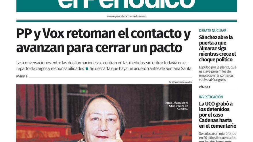 Consulta la portada correspondiente al día 26 de marzo de 2026