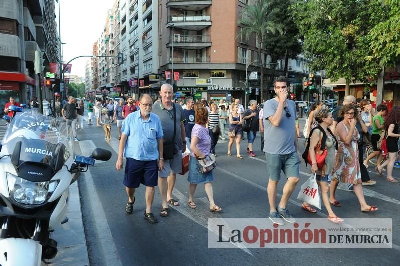 Más de cien voces piden en Murcia "acoger refugiados ya"