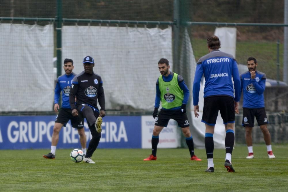 Se ejercitan al margen del grupo Fede Valverde y Florin Andone.