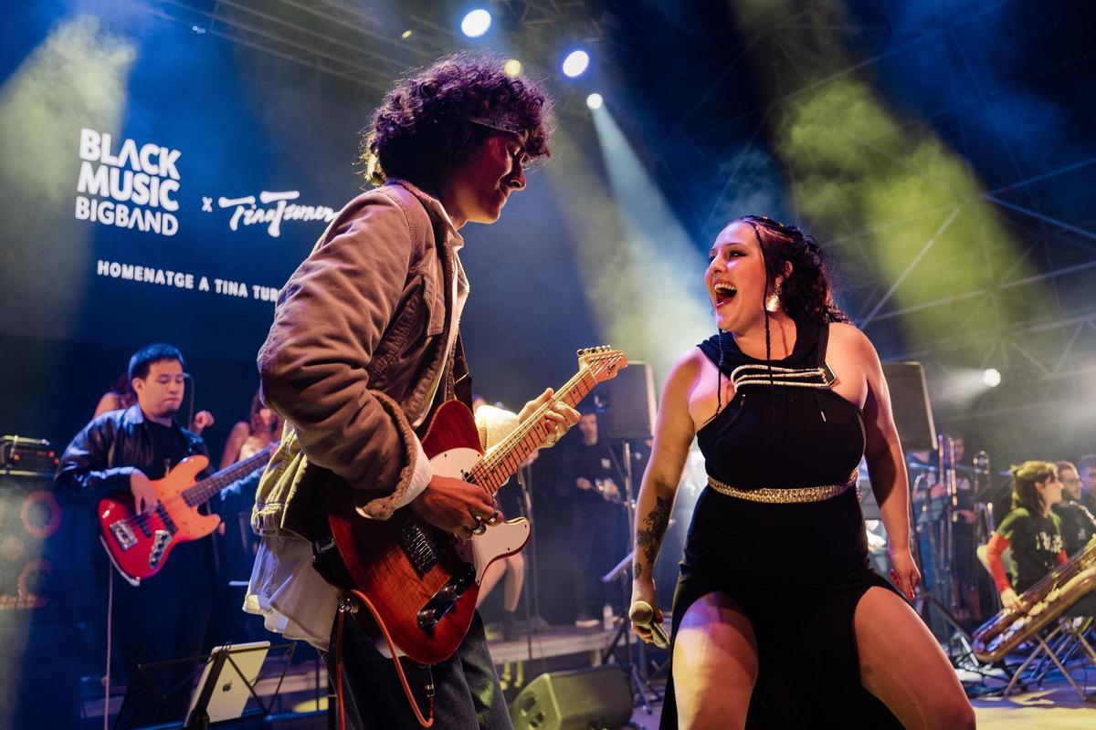 Un concert d'homenatge a Tina Turner de la Black Music Big Band fa un parell d'anys.