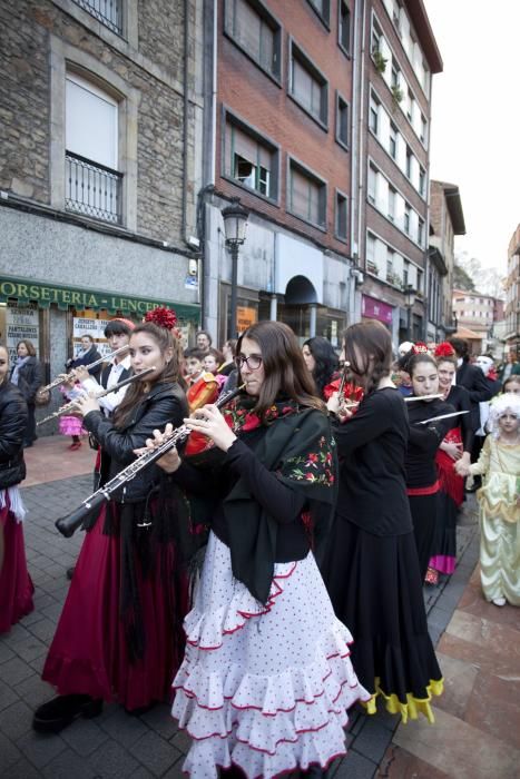 Desfile de Carnaval del Conservatorio de Música Valle del Nalón en Sama, Langreo